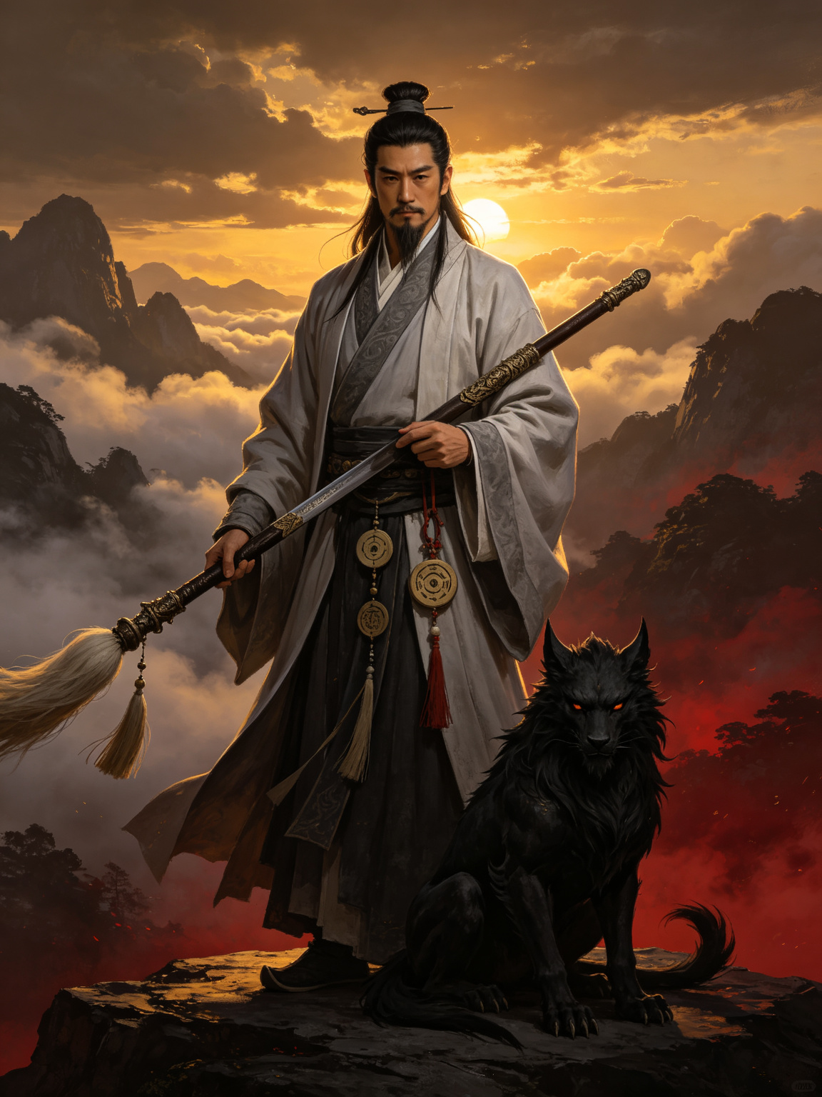 道士——道袍神兽，御兽之道